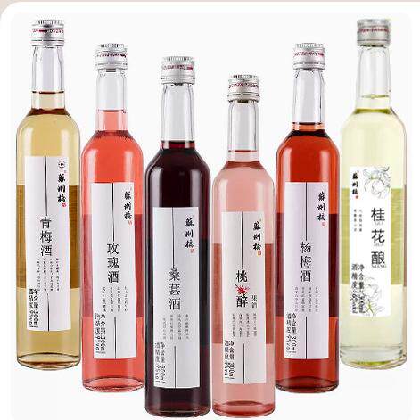 苏州桥苏州桂花瓶装果酒正品