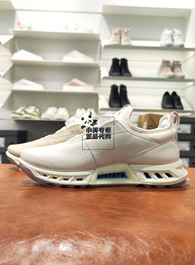 ECCO高尔夫鞋爱步女款 旋扣系带舒适 高尔夫健步BIOM C4 130913