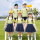 幼儿园毕业园服六一儿童演出班服 运动套装 小学生校服夏季 纯棉短袖