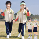 儿童运动班服幼儿园园服三件套 新款 学院风校服套装 小学生春夏秋装