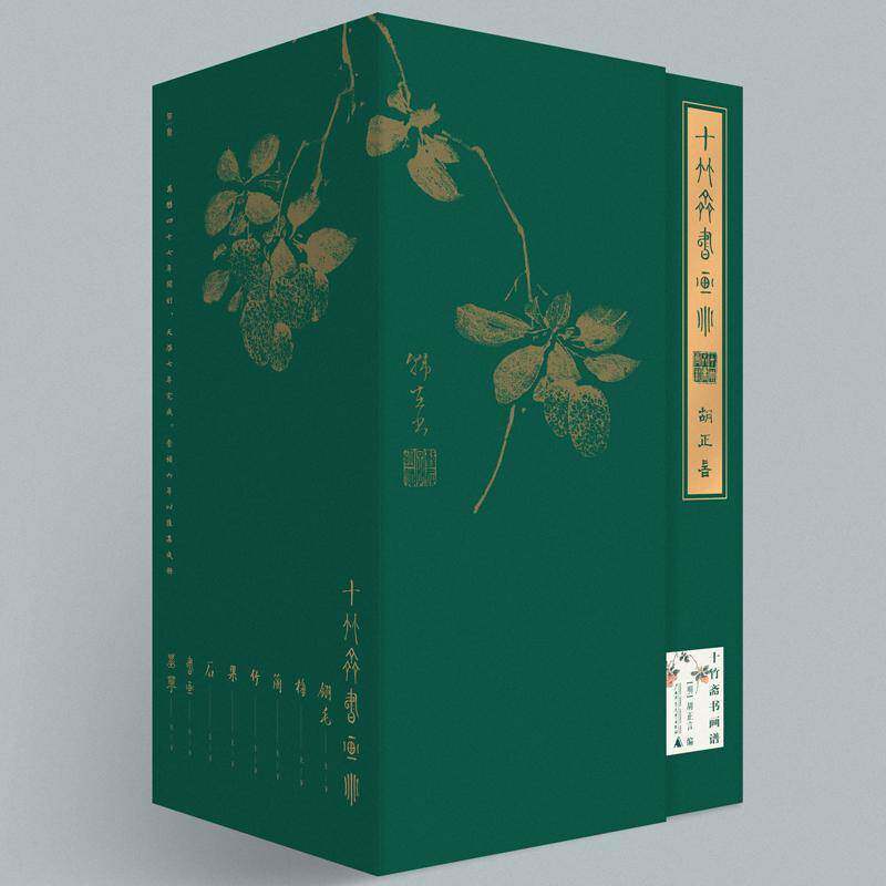 十竹斋书画谱（全16册）胡正言9787559859358 广西师范大学出版社 艺术书籍
