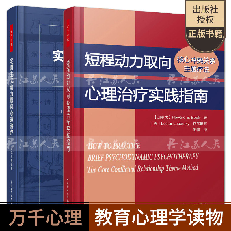 2册】实用主义动力取向心理治疗 循证实践指南+短程动力取向心理治疗实践指南 核心冲突关系主题疗法 心理咨询与治疗师书籍正版