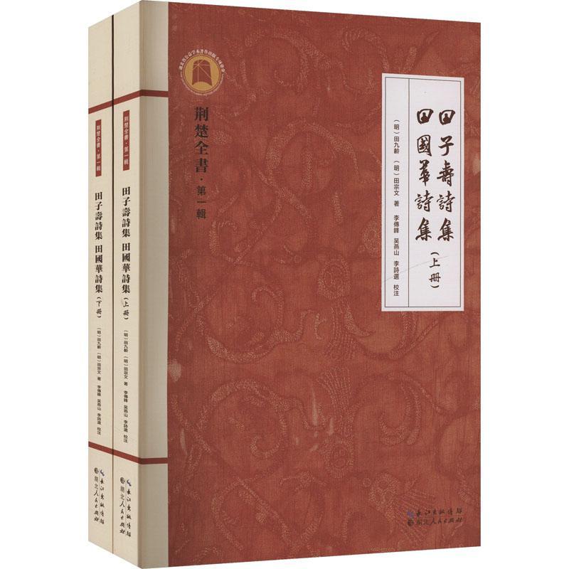田子寿诗集 田国华诗集李传锋9787216106405 湖北人民出版社有限公司 文学书籍