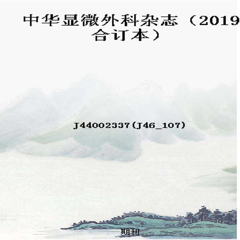 中华显微外科杂志(2019合订本)