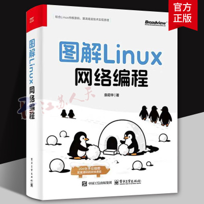图解Linux网络编程 袁菘华 结合Linux内核源码 厘清底层技术实现原理 9787121515590 电子工业出版社 图书书籍