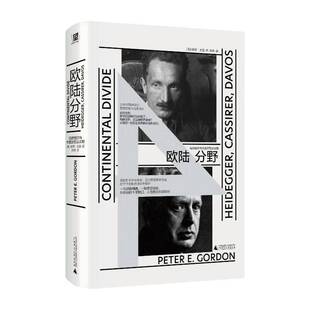 欧陆分野：海德格尔与卡西尔在达沃斯彼得·⼽登9787559876928 广西师范大学出版社 哲学宗教书籍