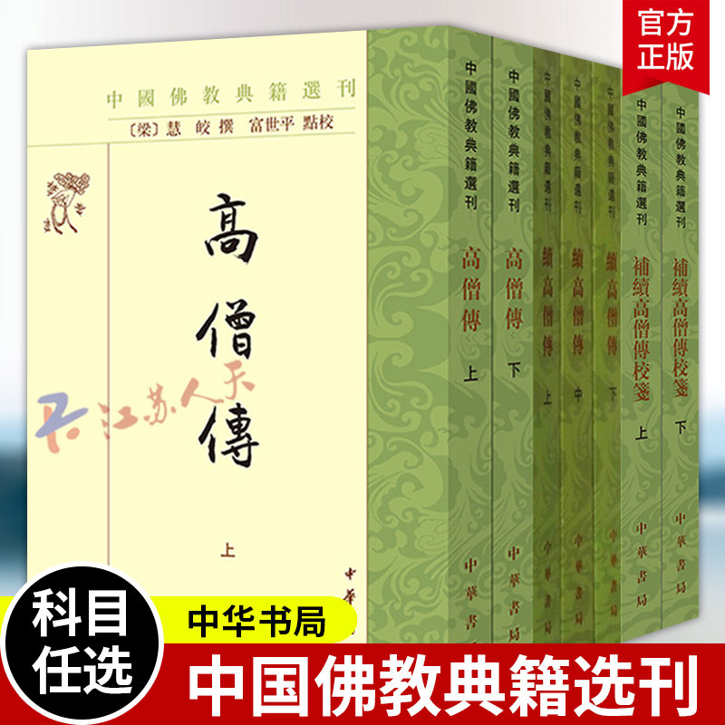 续高僧传全3册 繁体竖排校勘记 中国佛教典籍选刊 谭勤校笺 译经义解习禅明律护法感通遗 宋元明佛教历史名僧大德传记书 中华书局