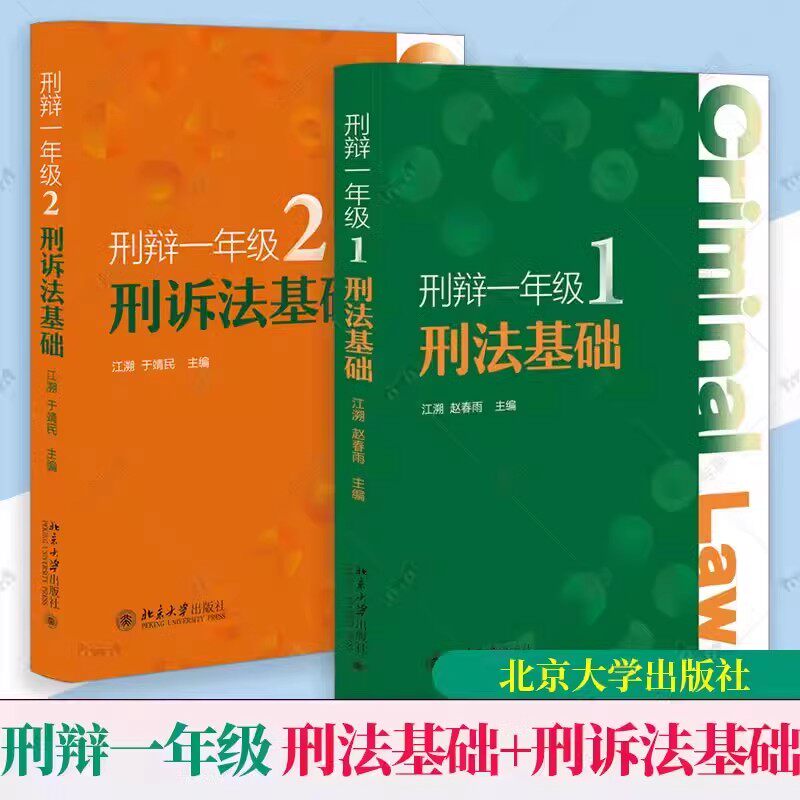刑辩一年级12 刑法基础+刑诉法基础 江溯 刑事法评论 正当防卫北京大学 刑事审判参考刑事辩护教程法学理论司法实务法律书籍正版