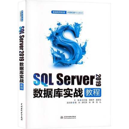 SQL SERVER 2019数据库实战教程(普通高等教育计算机类专业教材）岳付强9787522627021 中国水利水电出版社 计算机与网络书籍