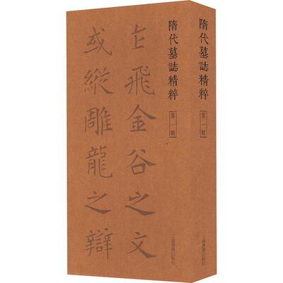 隋代墓志精粹(辑)本社  历史书籍