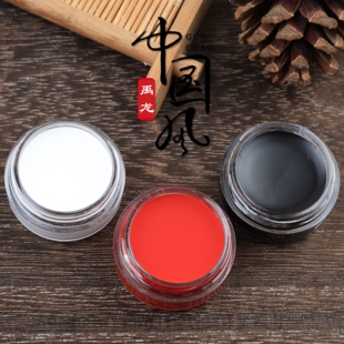 戏曲戏剧面部脸彩脸谱人体水彩膏舞台妆表演油彩化妆脸部彩绘颜料