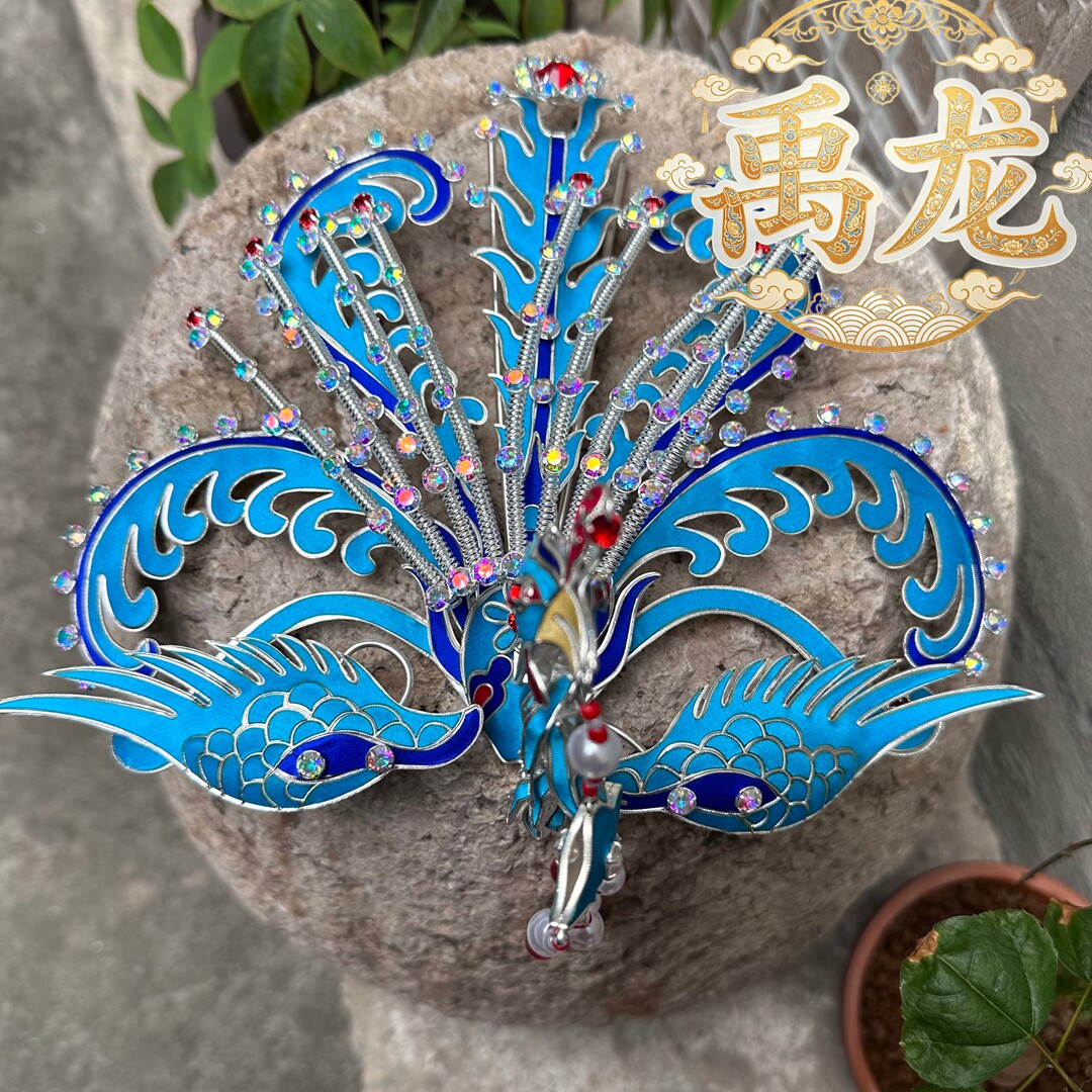 京剧越剧花旦仿点绸草头饰