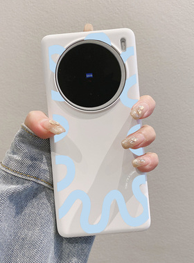 适用vivox200Promini手机壳x100s半包硬式防摔x100ultra日系男生x90pro+加女神不顶膜x80新年x300裸感风超薄