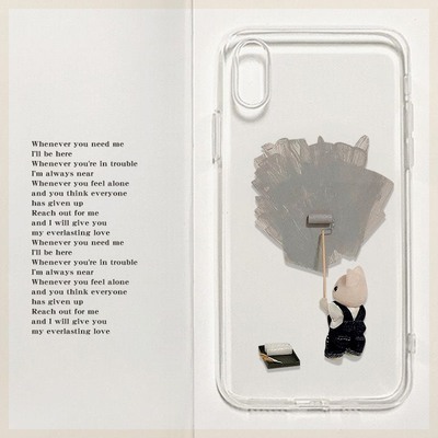 索尼系列卡通透明手机壳