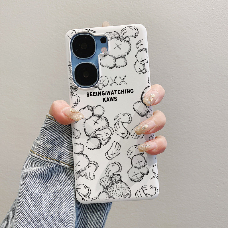 适用IQOONEO10PRO+加手机壳日系文青半包硬式neo9s不发黄neo8潮流酷系小众风不撞男生neo6爱酷neo7se无毒环保