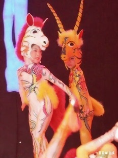 飞蹄声声演出服装/小红马表演服装大羚羊小红马舞台表演卡通动物