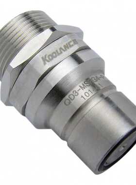 KOOLANCE QD3-MSFG4-P 4th QD3系列螺纹G 1/4 BSPP 快插公头