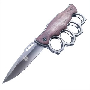 美国进口防身刀全钢短刀特殊钢俄罗斯巴克户外小刀勃朗宁折叠刀