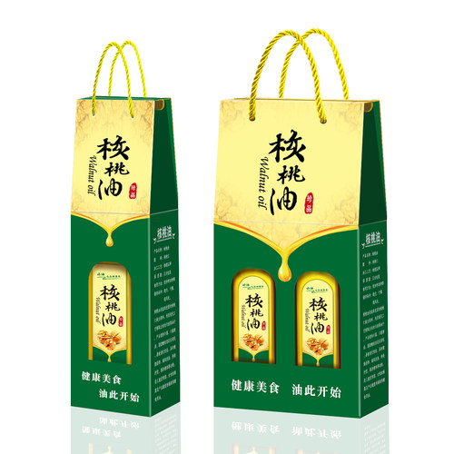 核桃油包装礼品盒山核桃油纸箱