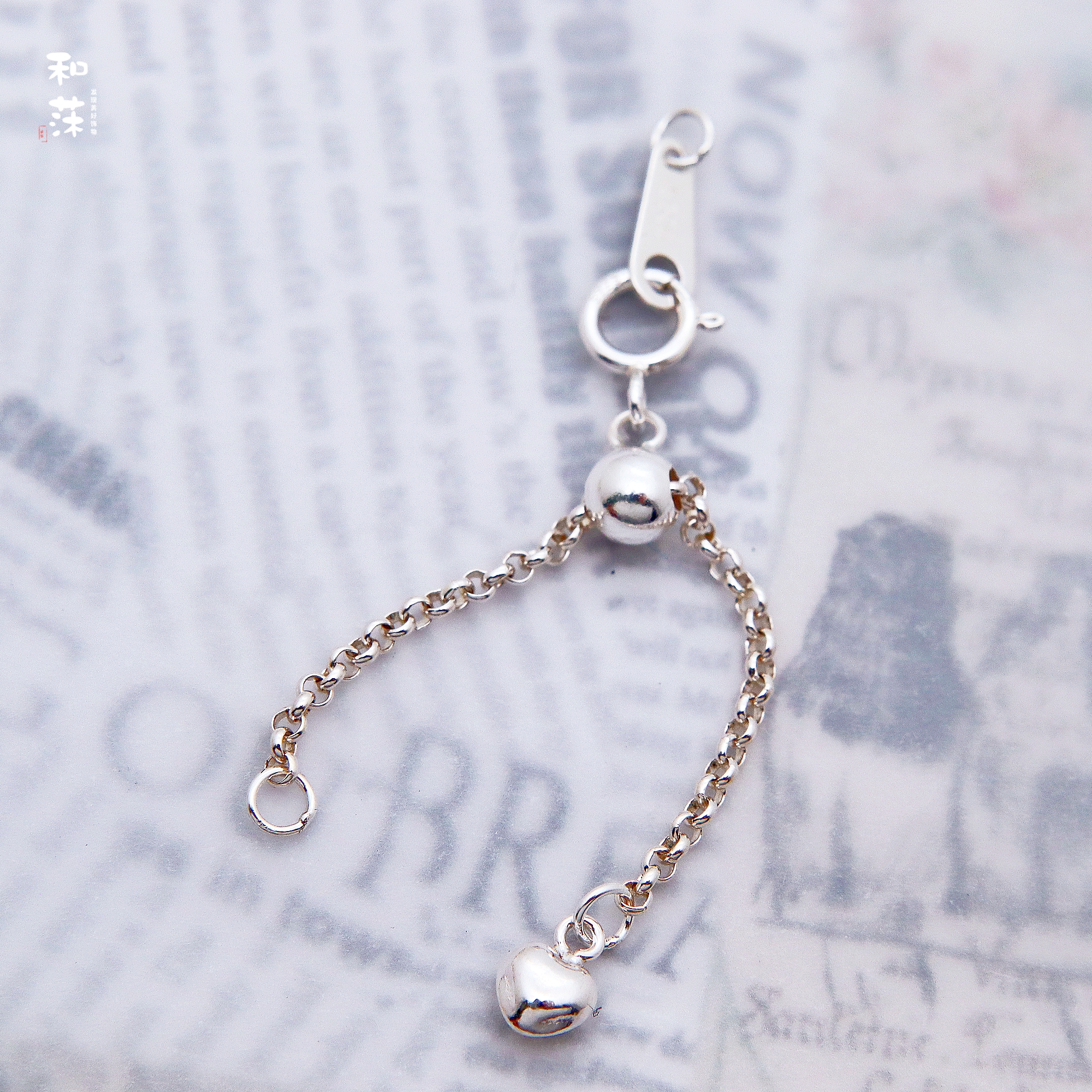 S925纯银项链手链搭扣可调节延长