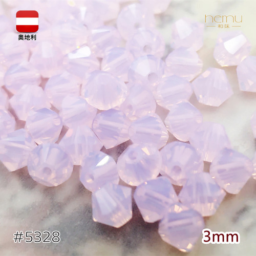 奥地利3mm蛋白石水晶diy饰品配件