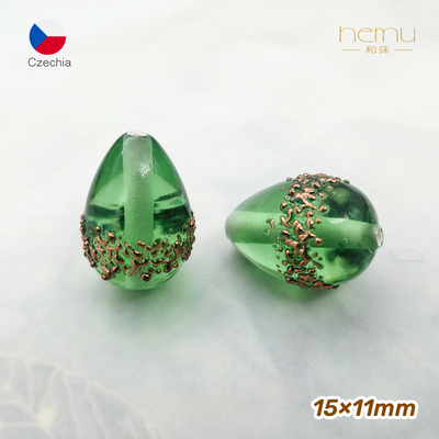 捷克进口高品质纯手工水滴珠diy