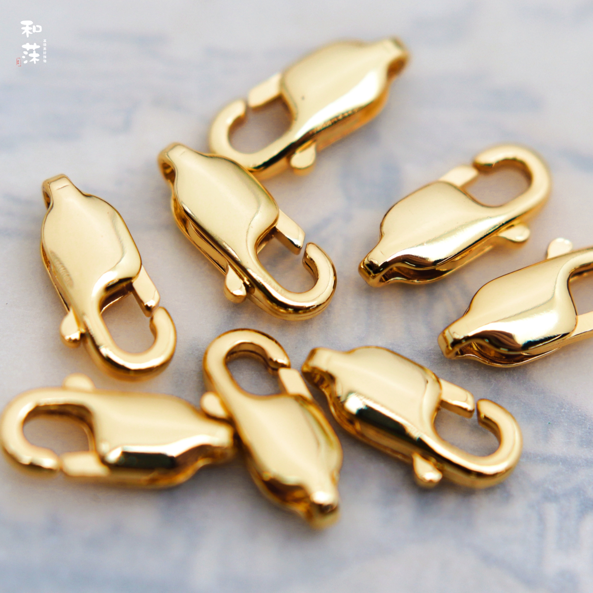 日本贵和9×3mm小号龙虾扣鲍鱼扣