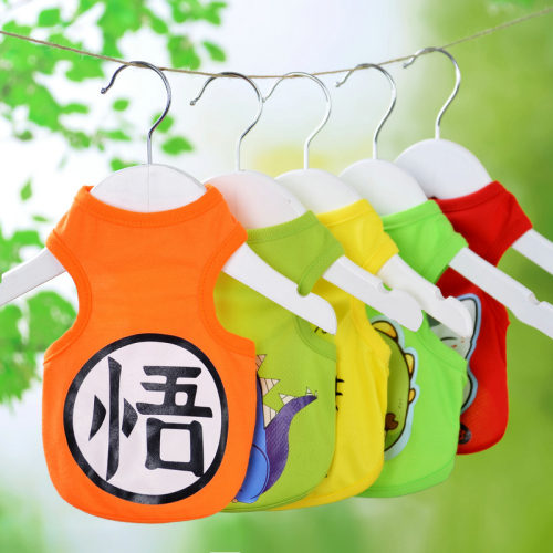 春夏装薄款泰迪比熊法斗狗狗衣服