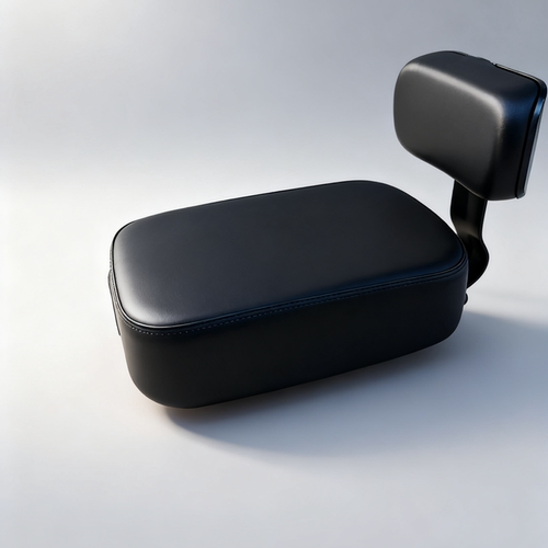 通勤自行车后座加厚坐垫带靠背