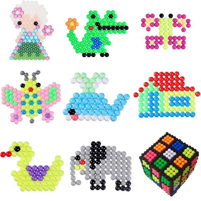 물 안개 마법의 마술 구슬 수용성 철자 콩 스프레이 물 콩 수제 DIY 재료 패키지 어린이 장난감 선물