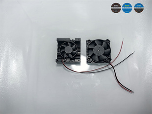SAS LSI 直通卡硬盘阵列卡扩展卡磁盘IT卡铝散热片5V降温散热风扇