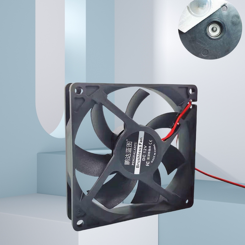 全新9220 9020双滚珠轴承24V 12V 5V变频电源电脑机箱9CM散热风扇