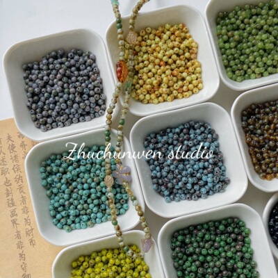 其他+捷克琉璃+国产圆珠