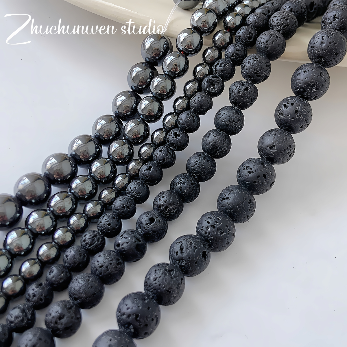其他天然石纯天然火山石散珠
