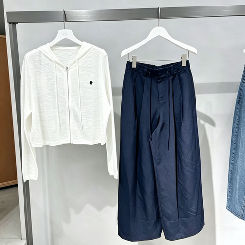 商场同款2026春季新款时尚显瘦百搭连帽针织开衫女 4H4131771