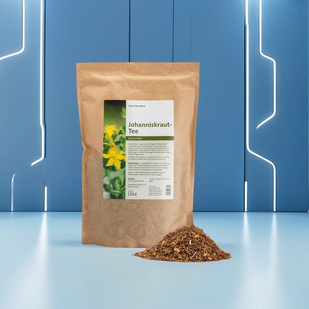 圣约翰草茶150g改善情绪抑郁焦虑图片