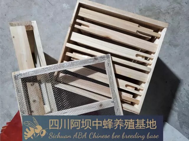 蜂箱小型交尾箱拼接巢框养蜂工具中蜂箱蜜蜂箱养蜂箱板1.5cm厚
