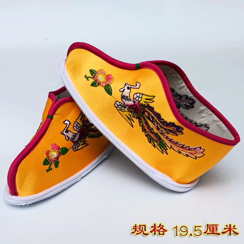 绣花凤鞋堂口用奶奶鞋