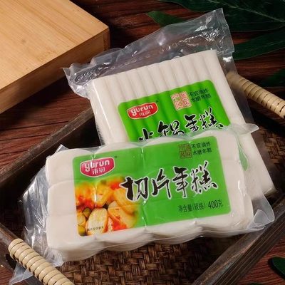 临期雨润火锅切片年糕条400g/袋韩式炒菜宁波风味真空包装食材爆