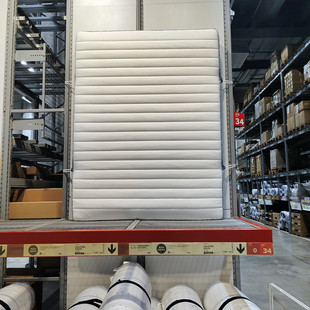 宜家代购瓦勒沃格袋装弹簧床垫硬型单人双人席梦思床垫