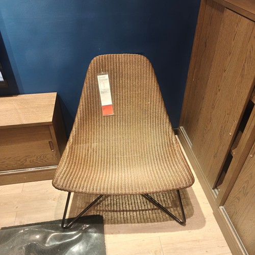 宜家单人深褐色沙发休闲椅