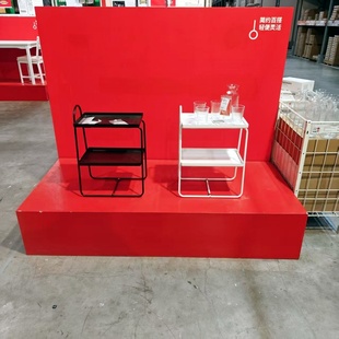 宜家代购汉托森床头桌/搁架单元床边桌茶几沙发边几托盘桌