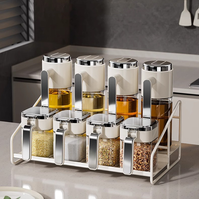 高颜值厨房不锈钢油瓶玻璃油壶防漏油罐酱油瓶醋壶调料调味套装,厨房/烹饪用具,调味瓶罐/调料研磨器,淘宝优惠券,粉丝福利购,淘宝优惠卷