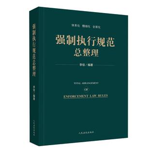 李佳 强制执行规范总整理 正版