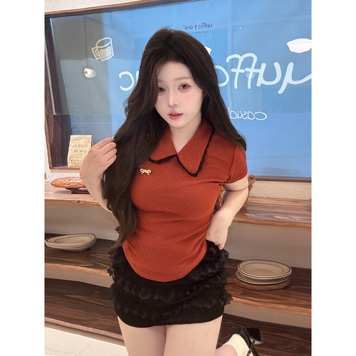 短袖韩版常规拼接女新品