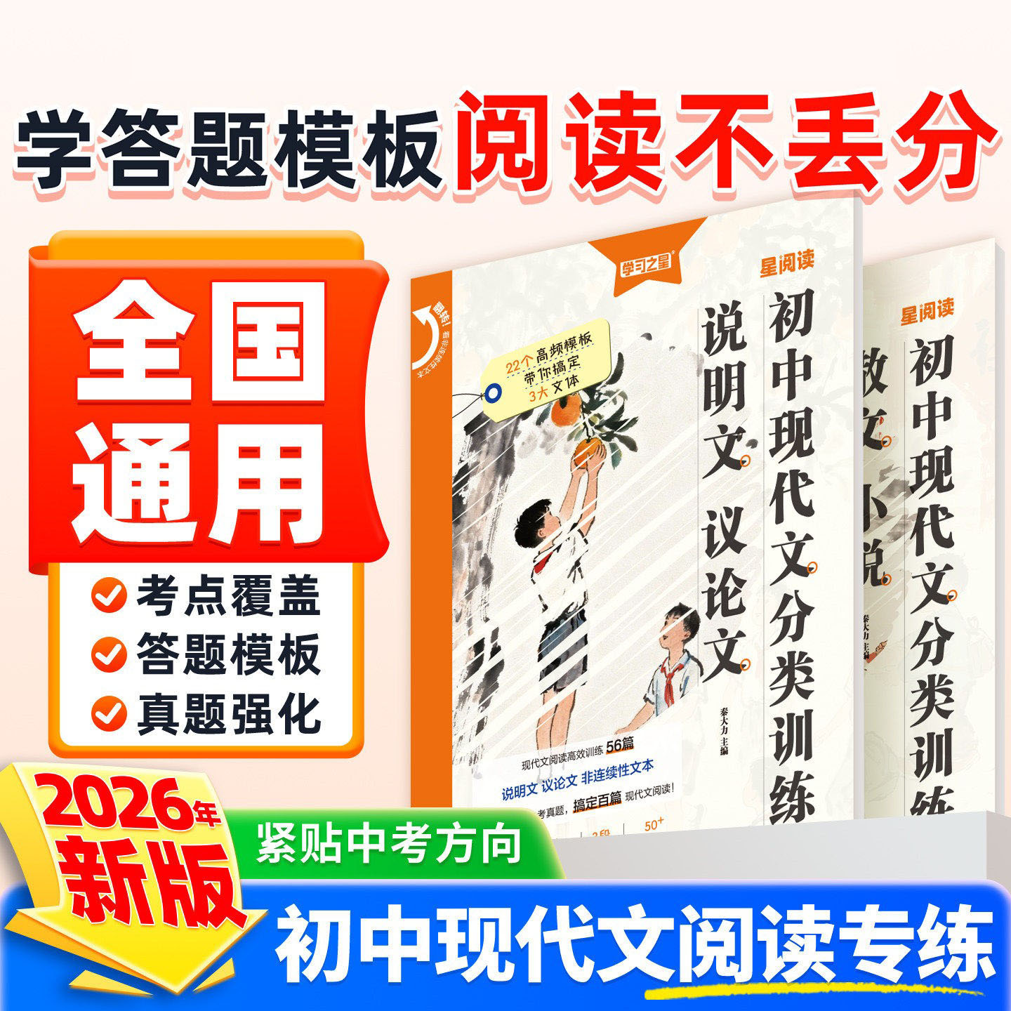 新版星阅读初中语文专项训练