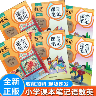 新版五四制课堂笔记小学一二年级