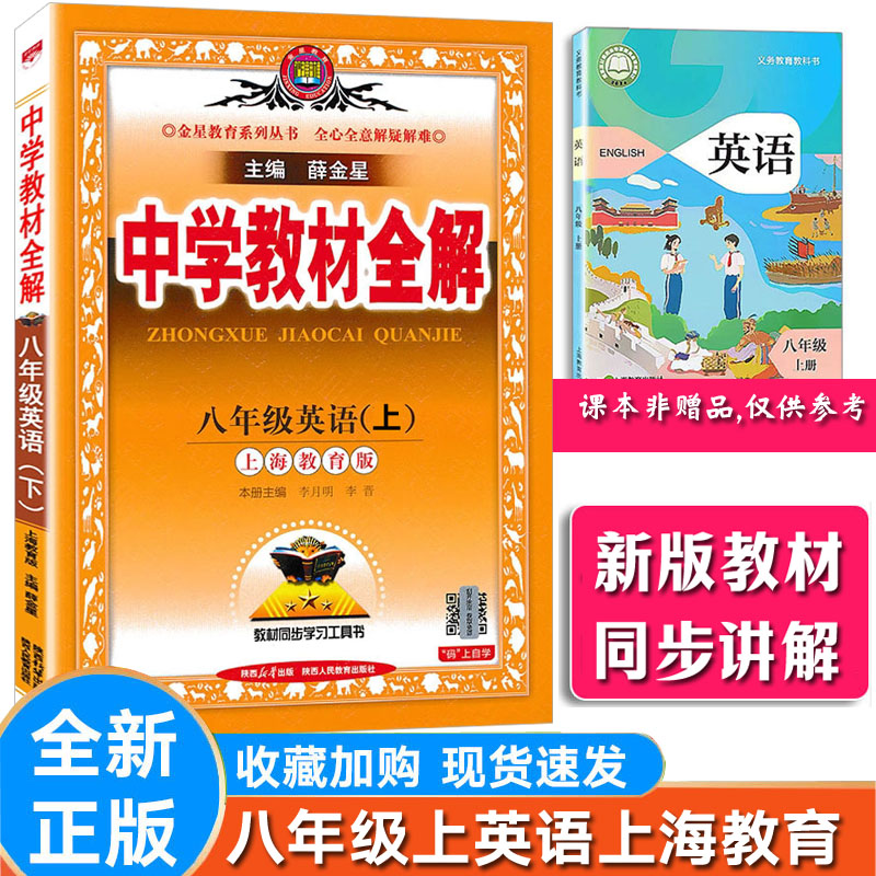 薛金星中学教材全解英语沪教