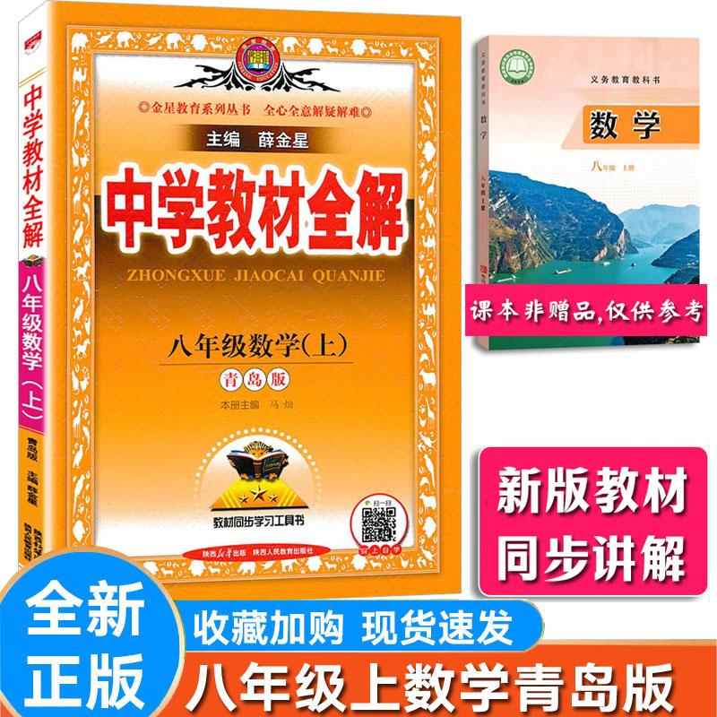 薛金星中学教材全解数学青岛版