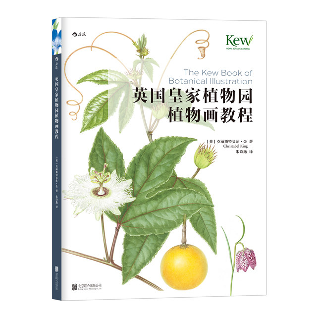 【现货】英国皇家植物园植物画教程  水彩画技巧书籍  后浪官方正版